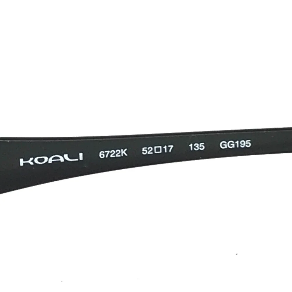 Morel Eyeglasses Frames KOALI 6722K GG195 Black Blue Rectangular 52-17-135